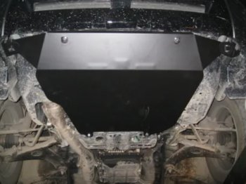 3 999 р. Защита картера (большая, V-2,0) Alfeco Subaru Forester SJ дорестайлинг (2012-2016) (Сталь 2 мм)  с доставкой в г. Калуга. Увеличить фотографию 1
