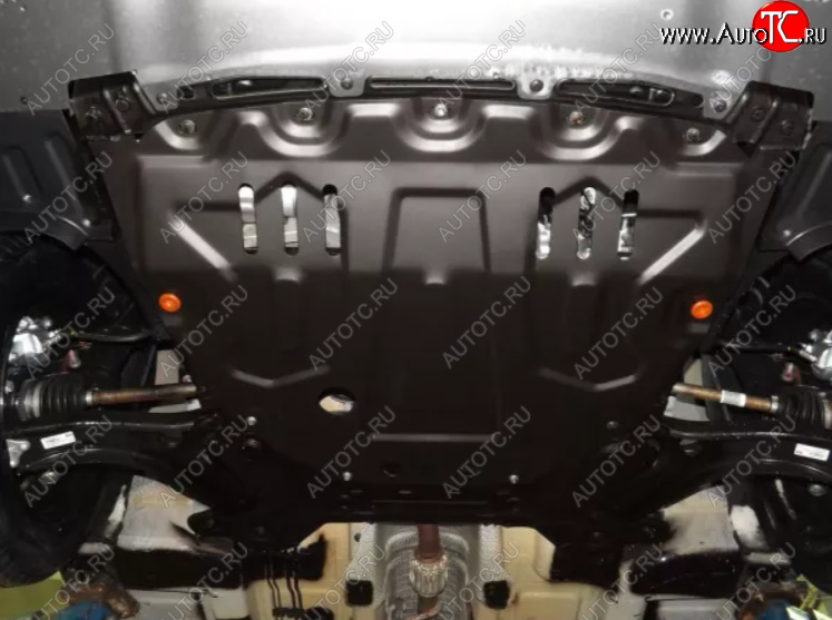 12 399 р. Защита картера двигателя и КПП (FWD) Alfeco  Daihatsu Move (2014-2024) (Алюминий 3 мм)  с доставкой в г. Калуга