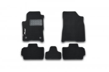 Комплект ковриков в салон (чёрные, текстиль) Element Chery Very (2011-2024)