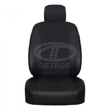 Чехлы сидений универсальные (экокожа/жаккард) ПЕТРОВ Орегон Nissan Almera седан G15 (2012-2019)
