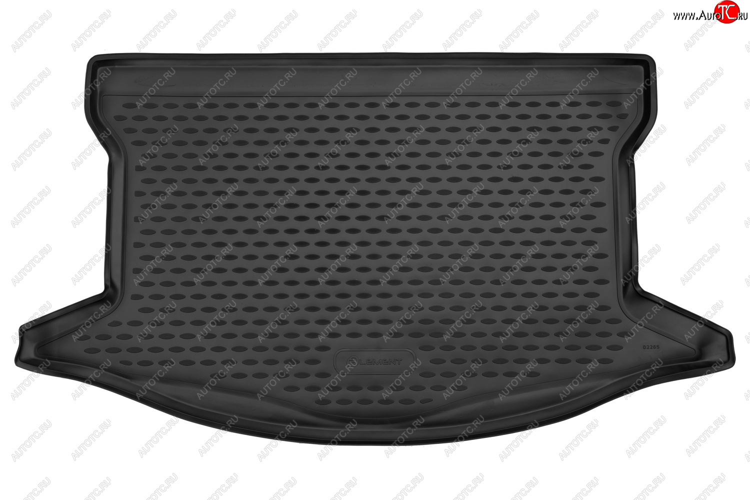 1 979 р. Коврик багажника (полиуретан) Element Toyota Ractis (2010-2016) (Чёрный)  с доставкой в г. Калуга