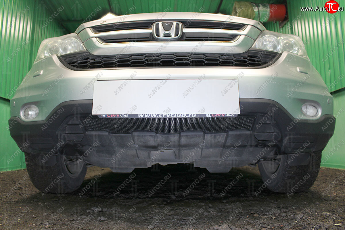 3 099 р.           Защита радиатора Honda CR-V III 2010-2012 black  Honda CR-V  RE1,RE2,RE3,RE4,RE5,RE7 (2009-2012) (черная)  с доставкой в г. Калуга