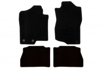 Комплект ковриков в салон (АКПП, чёрные, текстиль) Klever Econom Chevrolet Tahoe GMT900 5 дв. (2006-2013)
