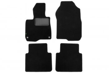 Комплект ковриков в салон (чёрные, текстиль) Klever Standard Honda CR-V RW,RT рестайлинг (2019-2024)
