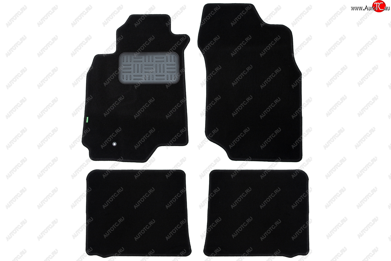 3 979 р. Комплект ковриков в салон (АКПП, чёрные, текстиль) Klever Standard  Mitsubishi Lancer  9 (2005-2009)  с доставкой в г. Калуга