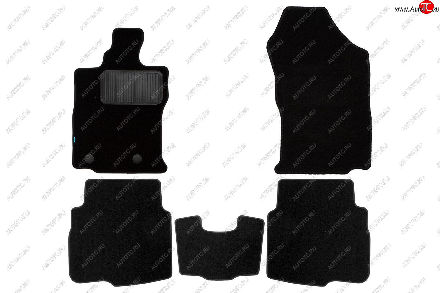 2 289 р. Комплект ковриков в салон (чёрные, текстиль) Klever Premium  Subaru Outback  BT (2019-2024) (Чёрные)  с доставкой в г. Калуга