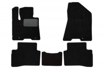 5 899 р. Коврики салона (текстиль) Klever Premium  Hyundai Tucson  3 TL (2015-2021) (Чёрные)  с доставкой в г. Калуга. Увеличить фотографию 1