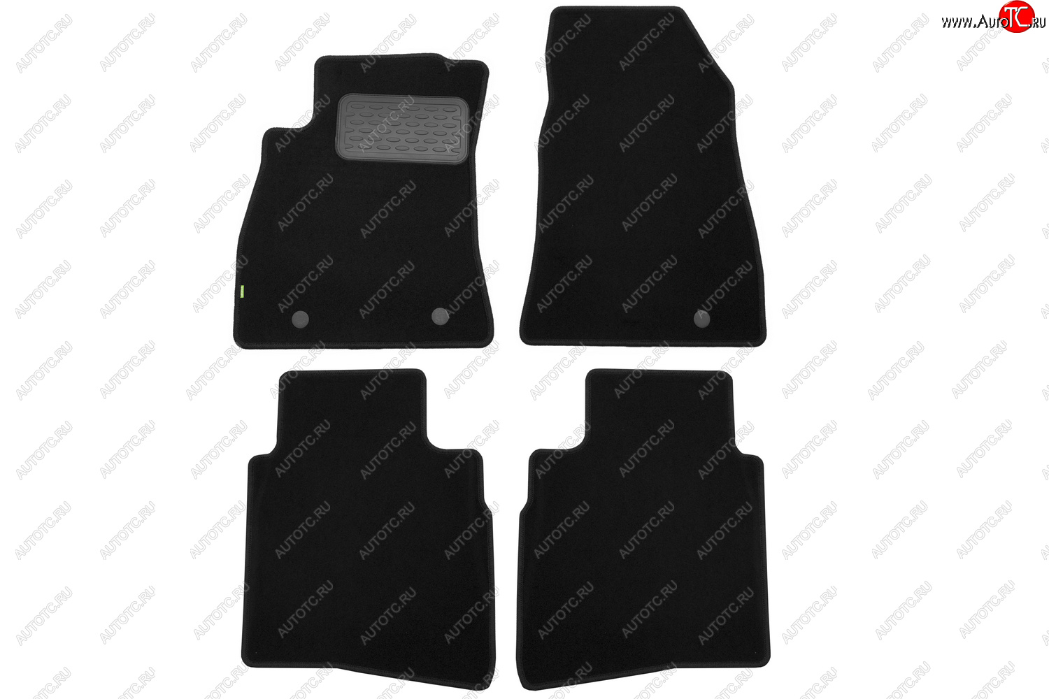 319 р. Комплект ковриков в салон (чёрные, текстиль) Klever Standard Nissan Sentra 7 B17 (2014-2017)  с доставкой в г. Калуга