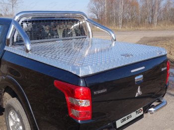 62 999 р. Крышка багажника (алюминий) TCC  Mitsubishi L200  5 KK,KL (2015-2019)  с доставкой в г. Калуга. Увеличить фотографию 1