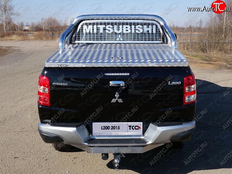 64 999 р. Крышка багажника (алюминий) TCC Mitsubishi L200 5 KK,KL рестайлинг (2018-2022)  с доставкой в г. Калуга