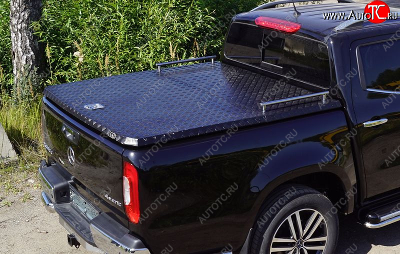 79 999 р. Крышка багажника (алюминий Black) TCC Mitsubishi L200 5 KK,KL рестайлинг (2018-2022)  с доставкой в г. Калуга