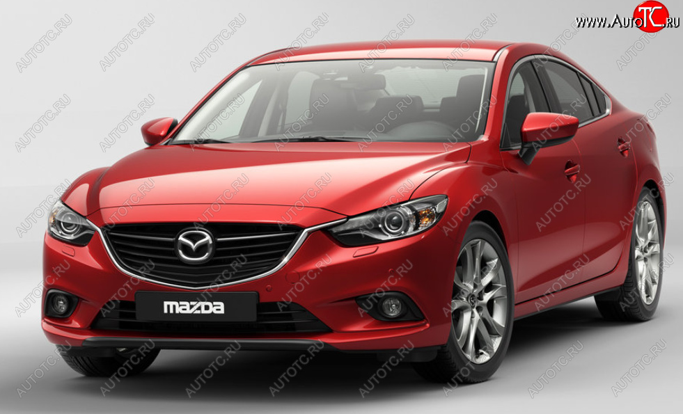 12 649 р. Капот BodyParts Mazda 6 GJ дорестайлинг седан (2012-2015) (Неокрашенный)  с доставкой в г. Калуга