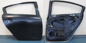 19 999 р. Правая дверь задняя BodyParts Mazda 6 GJ дорестайлинг седан (2012-2015) (Неокрашенная)  с доставкой в г. Калуга. Увеличить фотографию 1