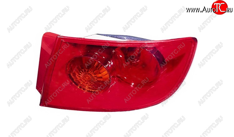 2 099 р. Правый фонарь задний (красный) BodyParts Mazda 3/Axela BK рестайлинг седан (2006-2009)  с доставкой в г. Калуга