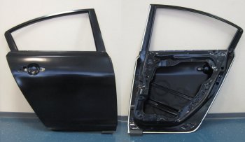 18 999 р. Правая задняя дверь BodyParts  Mazda 3/Axela  BK (2003-2009) (Неокрашенная)  с доставкой в г. Калуга. Увеличить фотографию 1
