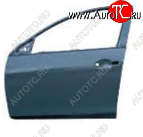 14 899 р. Левая дверь передняя BodyParts  Mazda 3/Axela  BL (2009-2013) (Неокрашенная)  с доставкой в г. Калуга