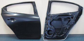 14 999 р. Правая задняя дверь BodyParts  Mazda 3/Axela  BM (2013-2019) (Неокрашенная)  с доставкой в г. Калуга. Увеличить фотографию 1