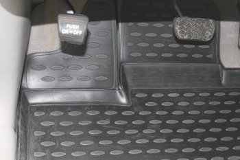 4 749 р. Коврики в салон Element (полиуретан)  Toyota Sienna  XL20 (2003-2010)  с доставкой в г. Калуга. Увеличить фотографию 2