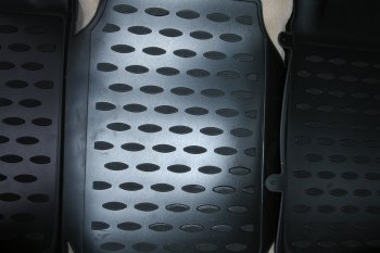 1 559 р. Коврики салона Element (передние, 2 штуки, полиуретан) Toyota Camry XV55 1-ый рестайлинг (2014-2017)  с доставкой в г. Калуга. Увеличить фотографию 4