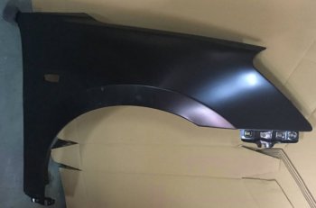 3 699 р. Правое крыло переднее (с отверстием под повторитель поворота) BodyParts Nissan Almera седан G15 (2012-2019) (Неокрашенное)  с доставкой в г. Калуга. Увеличить фотографию 1