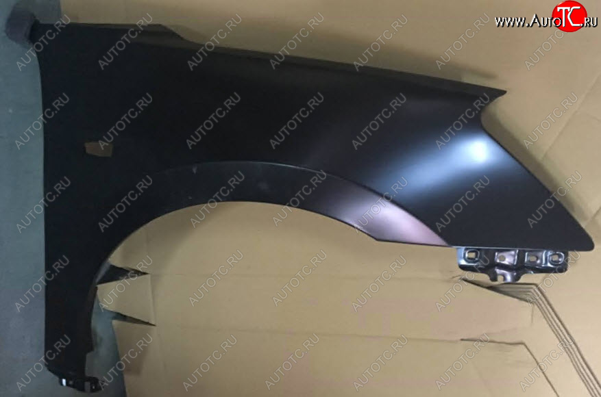 3 699 р. Правое крыло переднее (с отверстием под повторитель поворота) BodyParts Nissan Almera седан G15 (2012-2019) (Неокрашенное)  с доставкой в г. Калуга