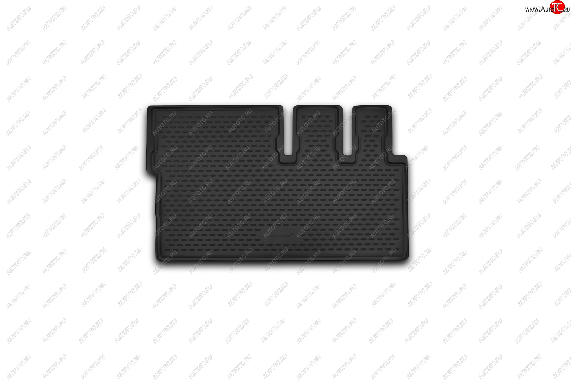 2 349 р. Коврик в багажник (полиуретан, короткий, чёрный) Element  Ford Tourneo Custom (2012-2024)  с доставкой в г. Калуга
