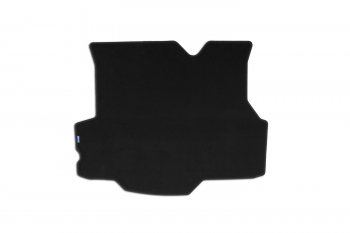 549 р. Коврик в багажник (текстиль, чёрный) Element Ford Fiesta 6 седан рестайлинг (2012-2019)  с доставкой в г. Калуга. Увеличить фотографию 1