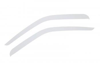 419 р. Дефлекторы окон (накладные, белые) REIN ГАЗ ГАЗель 3302 дорестайлинг шасси (1994-2002)  с доставкой в г. Калуга. Увеличить фотографию 1