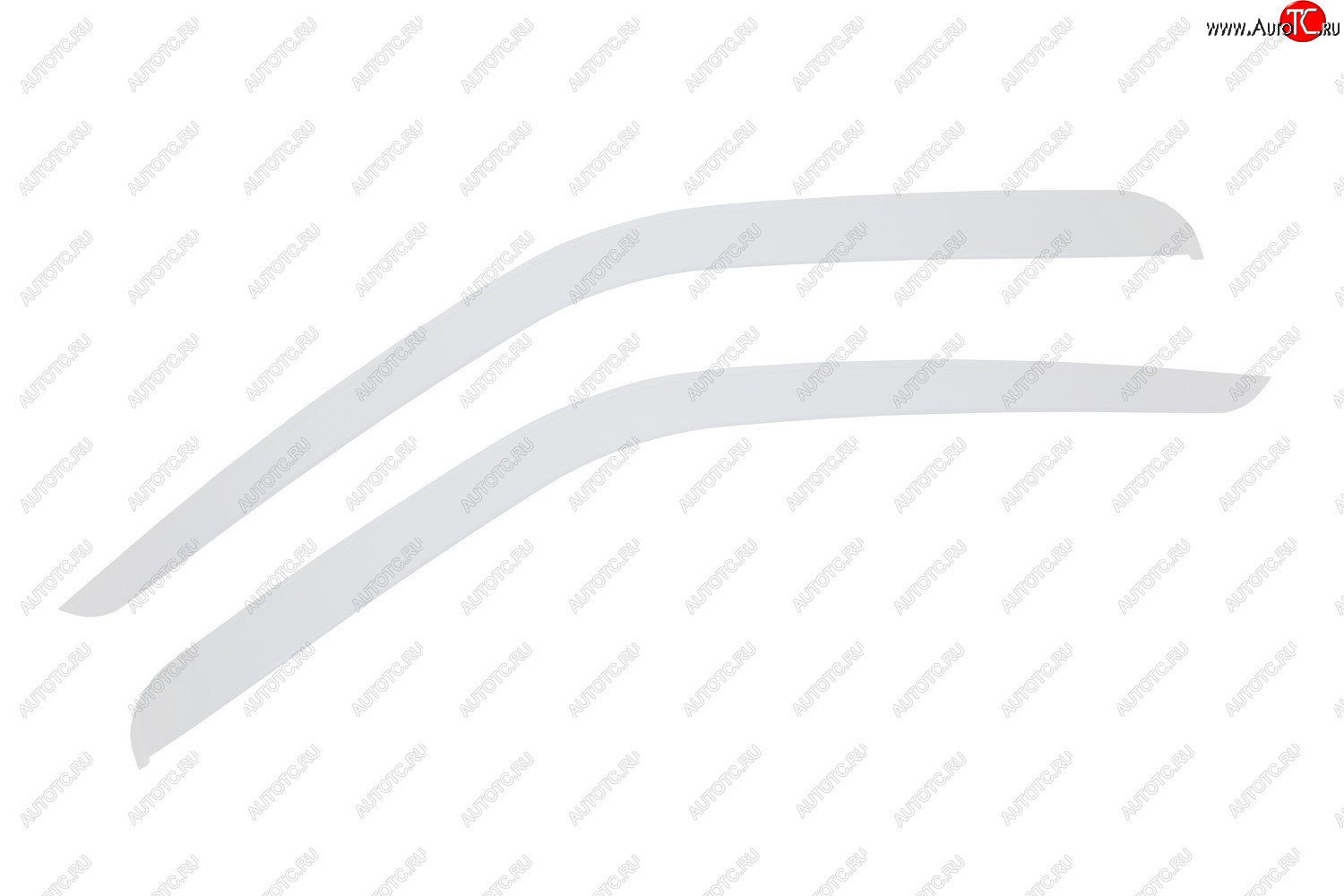 419 р. Дефлекторы окон (накладные, белые) REIN ГАЗ ГАЗель 3302 дорестайлинг шасси (1994-2002)  с доставкой в г. Калуга