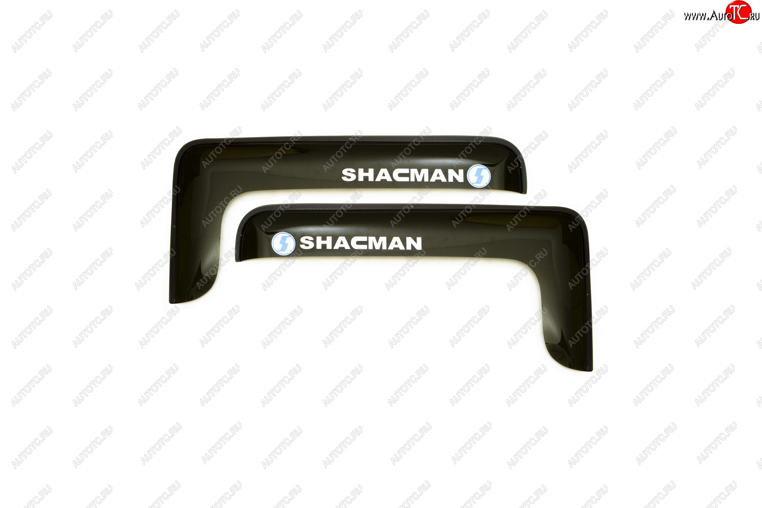 989 р. Дефлекторы окон (с логотипом SHACMAN, накладные, дымчатые) REIN SHACMAN F2000 (2013-2024)  с доставкой в г. Калуга