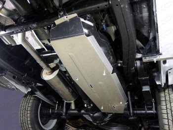Защита бака (V-2.0, V-3.0, алюминий) 4мм Volkswagen Amarok рестайлинг (2016-2022)