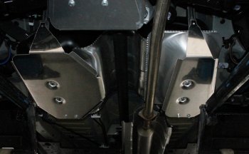 Защита бака (алюминий) TCC Toyota RAV4 XA50 5 дв. дорестайлинг (2018-2024)