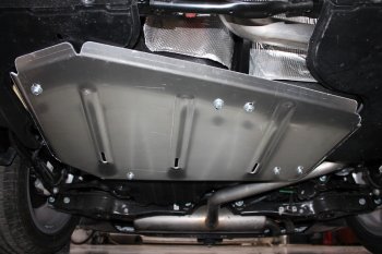 6 999 р. Защита бака (V-1.4 2WD, алюминий) TCC  Audi Q3  F3 (2018-2022)  с доставкой в г. Калуга. Увеличить фотографию 1