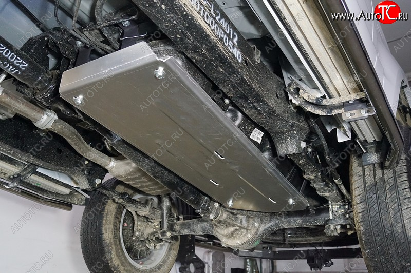 8 749 р. Защита бака (4WD. 2.0T бензин, алюминий) 4мм JAC T6 пикап (2018-2024)  с доставкой в г. Калуга