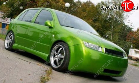 25 699 р. Передний бампер F1  Skoda Fabia  Mk1 (2004-2008) седан рестайлинг, хэтчбек рестайлинг  с доставкой в г. Калуга