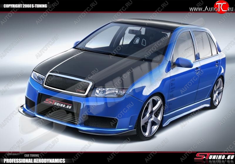 28 999 р. Передний бампер ST  Skoda Fabia  Mk1 (2004-2008) седан рестайлинг, хэтчбек рестайлинг  с доставкой в г. Калуга