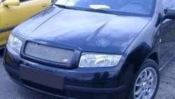 3 649 р. Решётка радиатора Milotec  Skoda Fabia  Mk1 (2004-2008) седан рестайлинг, хэтчбек рестайлинг (Неокрашенная)  с доставкой в г. Калуга. Увеличить фотографию 2