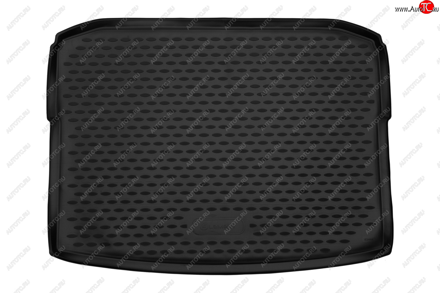 1 479 р. Коврик багажника Element (полиуретан, 2WD, для РФ)  Skoda Karoq  NU7 (2017-2021) (Черный)  с доставкой в г. Калуга