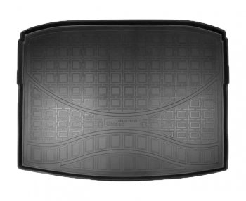 1 599 р. Коврик в багажник (RUS) Norplast  Skoda Karoq  NU7 (2017-2021) (Черный)  с доставкой в г. Калуга. Увеличить фотографию 1
