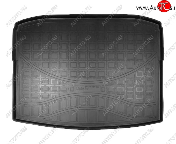 1 599 р. Коврик в багажник (RUS) Norplast  Skoda Karoq  NU7 (2017-2021) (Черный)  с доставкой в г. Калуга