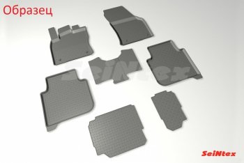 4 999 р. Коврики в салон Seintex (3D текстильные, 7 мест)  Skoda Kodiaq  NU7 (2017-2021)  с доставкой в г. Калуга. Увеличить фотографию 3