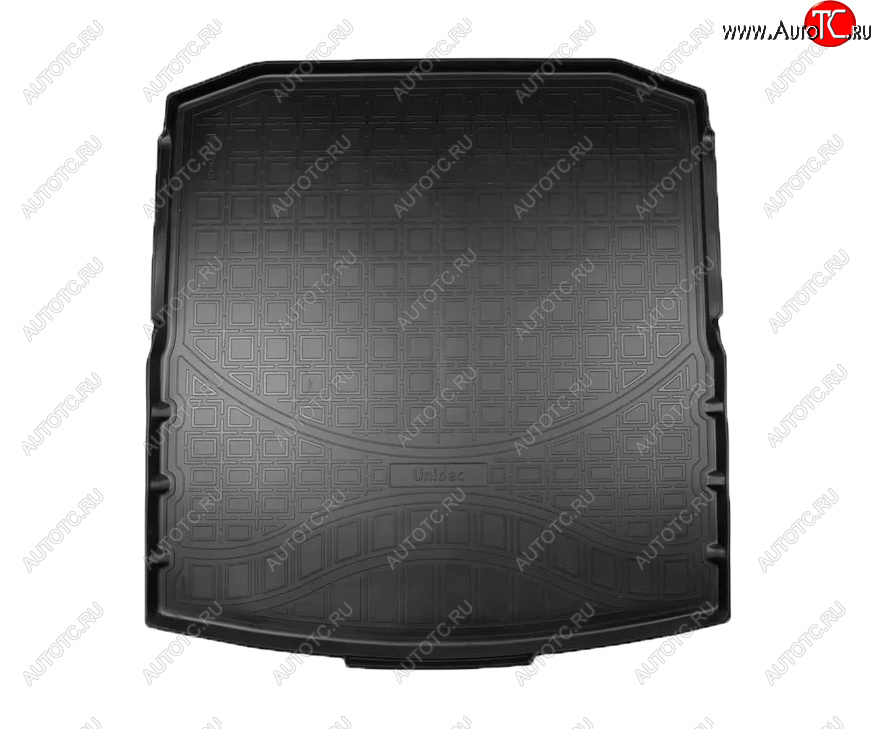 1 699 р. Коврик багажника Norplast Unidec  Skoda Octavia  A8 (2019-2022) (Цвет: черный)  с доставкой в г. Калуга