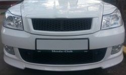 3 949 р. Накладка на передний бампер CT v3 Skoda Octavia A5 лифтбэк рестайлинг (2008-2013) (Неокрашенная)  с доставкой в г. Калуга. Увеличить фотографию 2