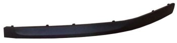 599 р. Левый молдинг на передний бампер (до рестайлинг) SAT  Skoda Octavia  A5 (2004-2008) (Неокрашенный)  с доставкой в г. Калуга. Увеличить фотографию 1
