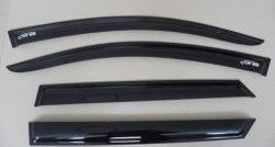 999 р. Комплект дефлекторов окон (ветровиков) 4 шт. Russtal Skoda Octavia A7 дорестайлинг лифтбэк (2012-2017)  с доставкой в г. Калуга. Увеличить фотографию 1