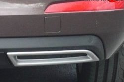 1 499 р. Имитация насадок глушителя на задний бампер Sport  Skoda Octavia  A7 (2012-2017) (Неокрашенная)  с доставкой в г. Калуга. Увеличить фотографию 5