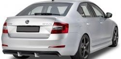 5 999 р. Пороги накладки CT Skoda Octavia A7 дорестайлинг лифтбэк (2012-2017) (Неокрашенные)  с доставкой в г. Калуга. Увеличить фотографию 3