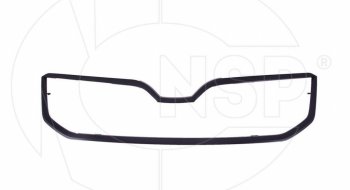 1 369 р. Молдинг решетки радиатора NSP  Skoda Octavia  A7 (2012-2017) (цвет: хром, Неокрашенная)  с доставкой в г. Калуга. Увеличить фотографию 2