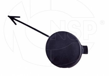 124 р. Заглушка буксировочного отверстия NSP (в передний бампер)  Skoda Octavia  A7 (2012-2017) (Неокрашенная)  с доставкой в г. Калуга. Увеличить фотографию 1