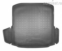 1 699 р. Коврик в багажник Norplast Unidec  Skoda Octavia  A7 (2012-2017) (Цвет: черный)  с доставкой в г. Калуга. Увеличить фотографию 1